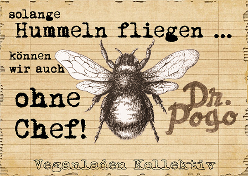 Dr. Pogo - Hummeln fliegen ohne Chef